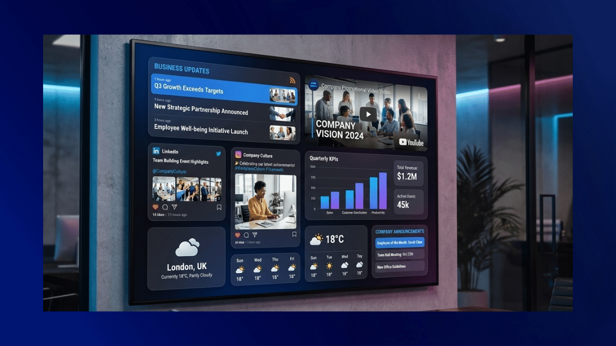 Dynamic Content Widgets: Transforming Screens into Live Information Hubs