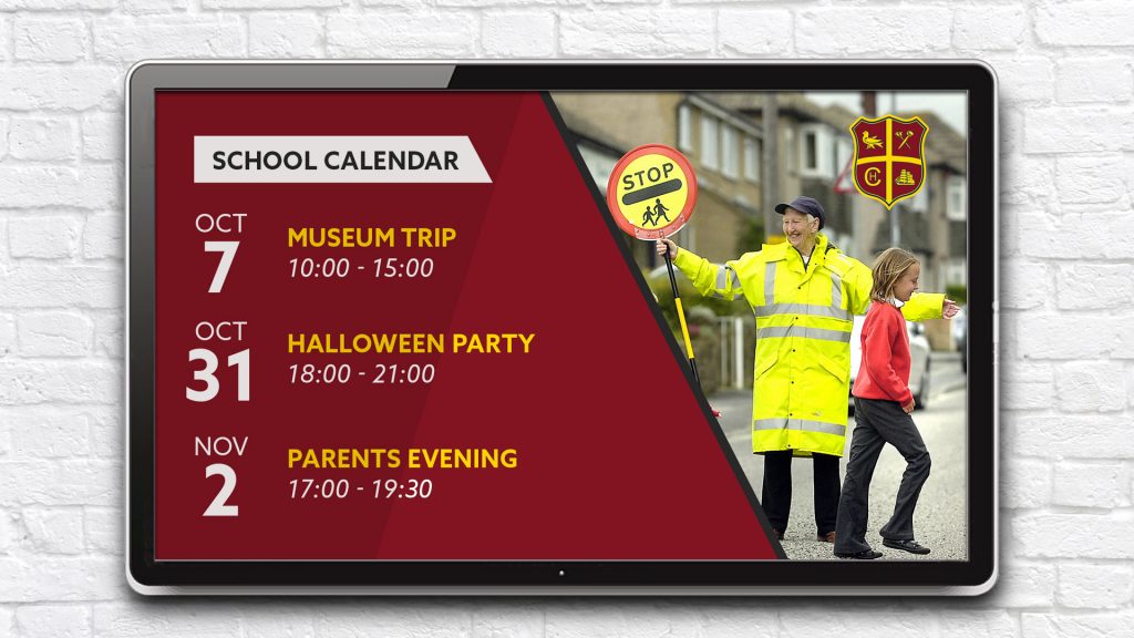 Digital Signage in Schools Modernising Communication TrouDigital