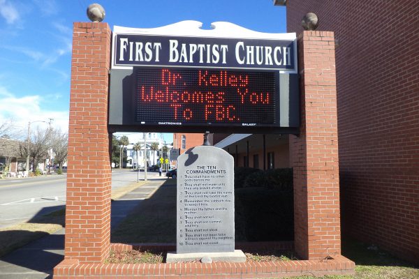 digital signage for churches