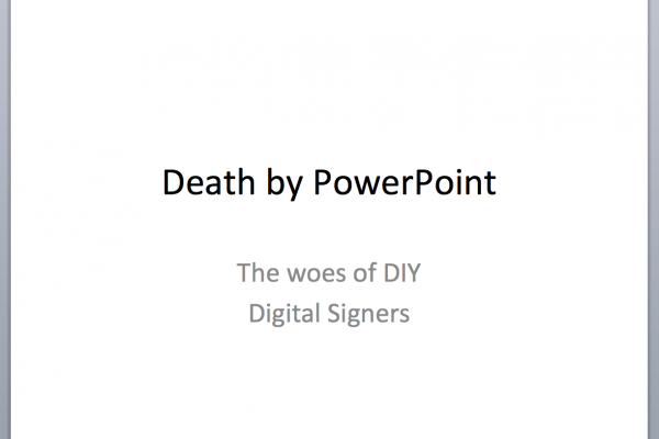 powerpoint digital signage