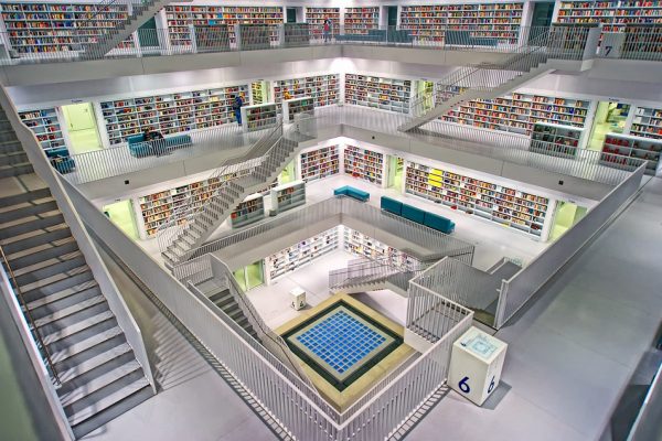digital signage for libraries