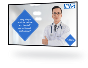Digital Signage in Hospitals - Current Signage Testing your Patients? TrouDigital
