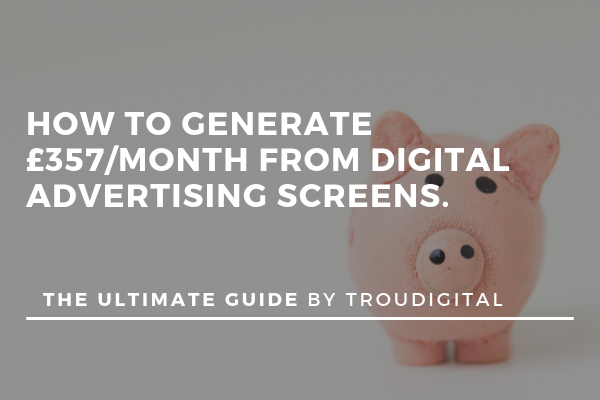 Digital Advertising Screens Cover Digital Advertising Screens
