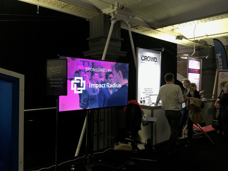 Digital Signage For Events - Working At Conferences in London and Southampton TrouDigital