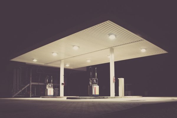 petrol station advertising petrol station advertising