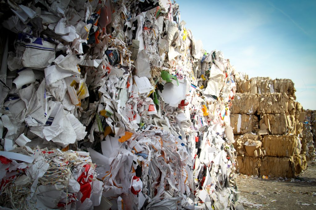 Recycling Centre Advertising On Digital Screens