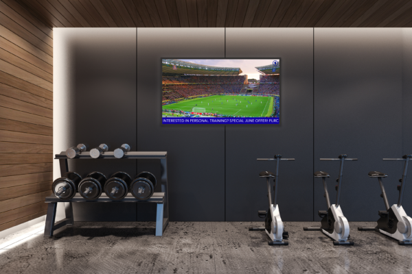 Live TV Screen digital signage with live tv