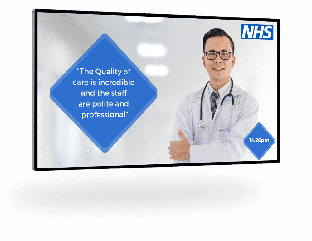 Digital Signage For Hospitals TrouDigital