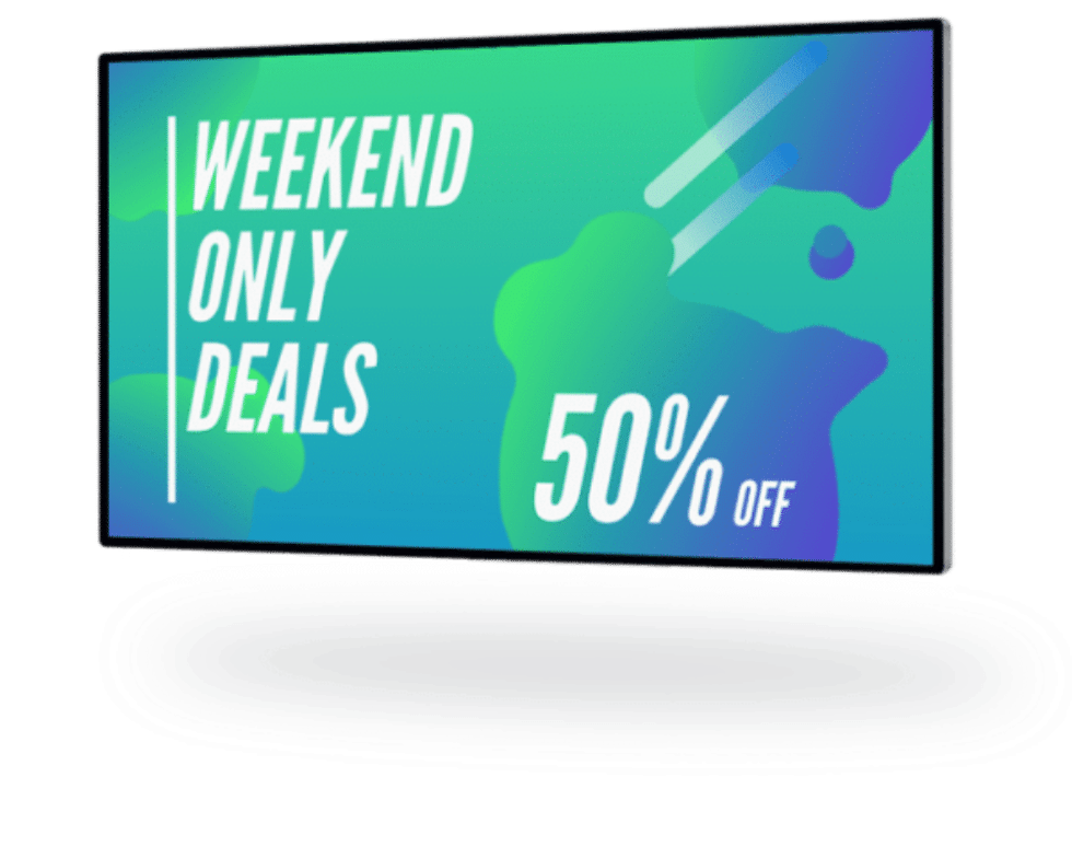Digital Signage Advertising Screens TrouDigital