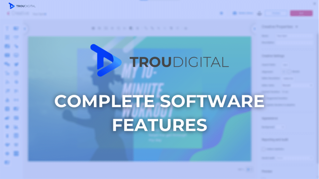 TrouDigital Complete Software Features