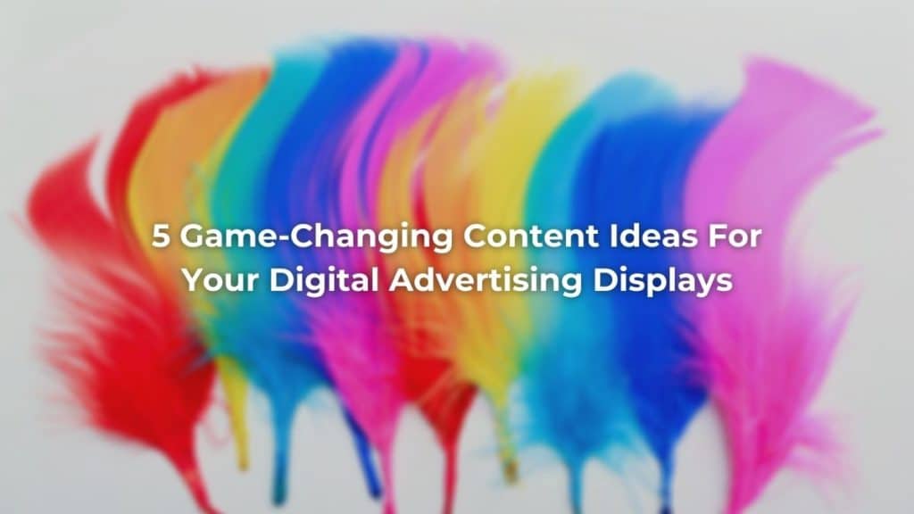 Digital Advertising Displays Content Ideas Blog Hero Image