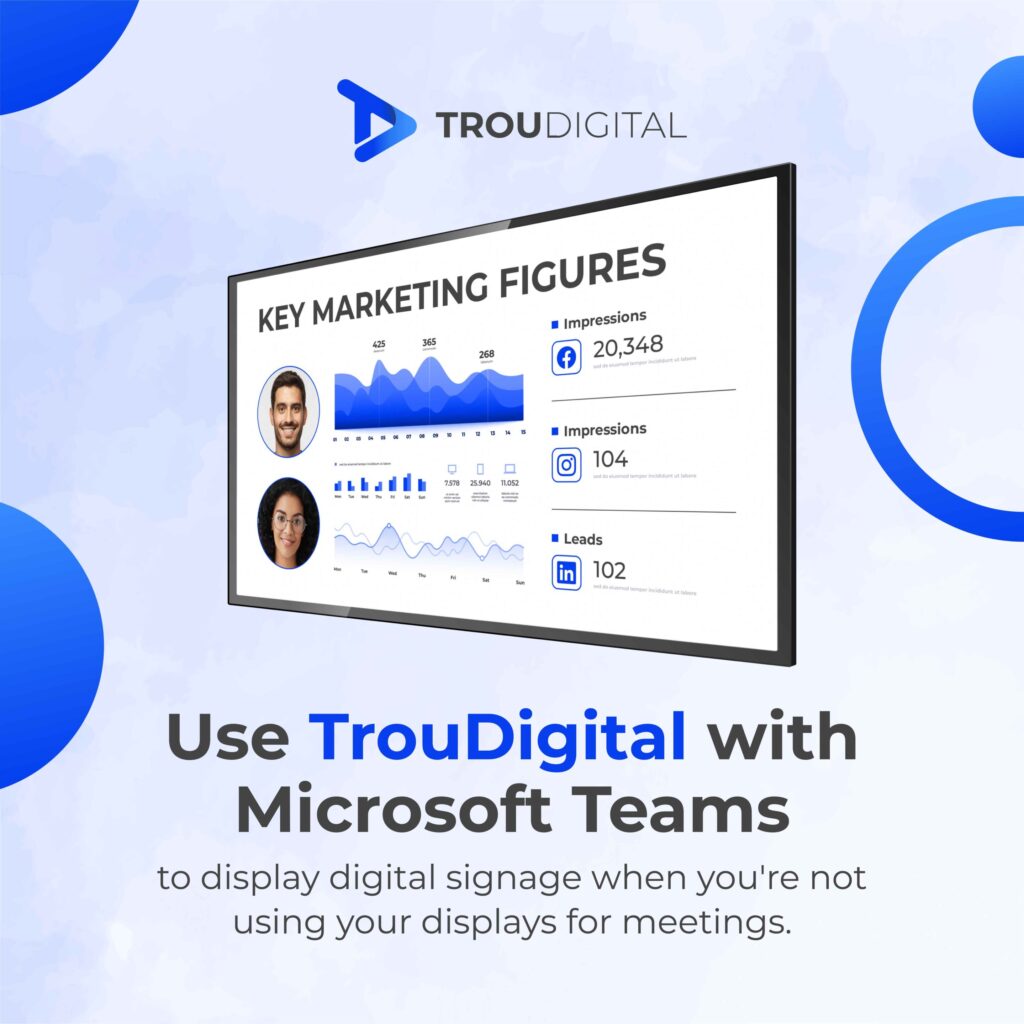 Supercharging Microsoft Teams Workspaces with Digital Signage TrouDigital