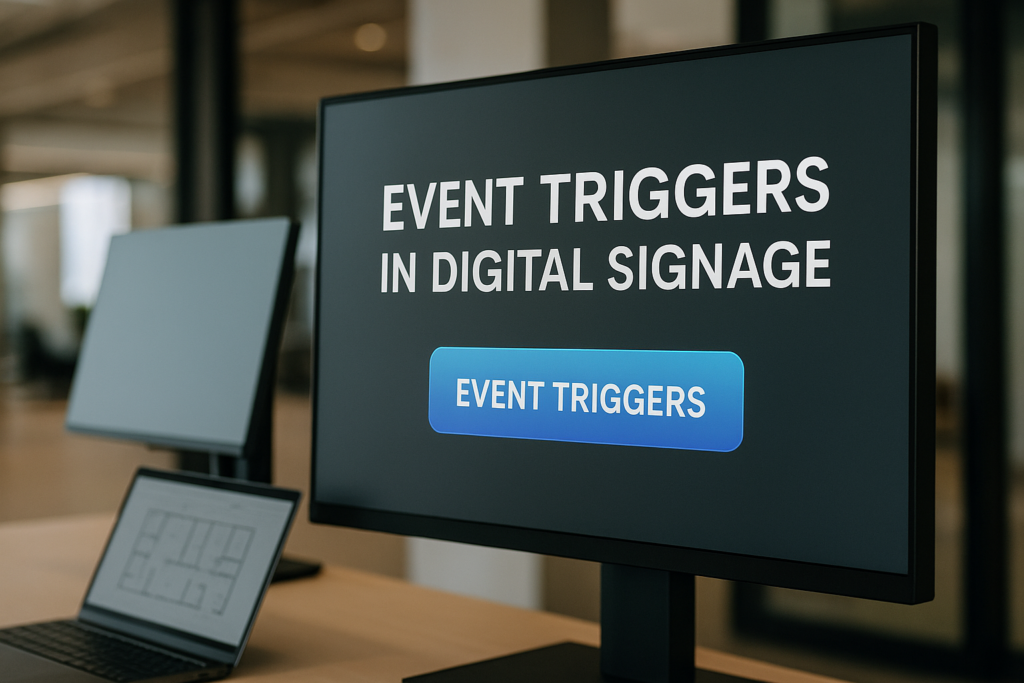 Event Triggers in Digital Signage: The Secret to Smarter Screens TrouDigital Event Triggers in Digital Signage: The Secret to Smarter Screens TrouDigital