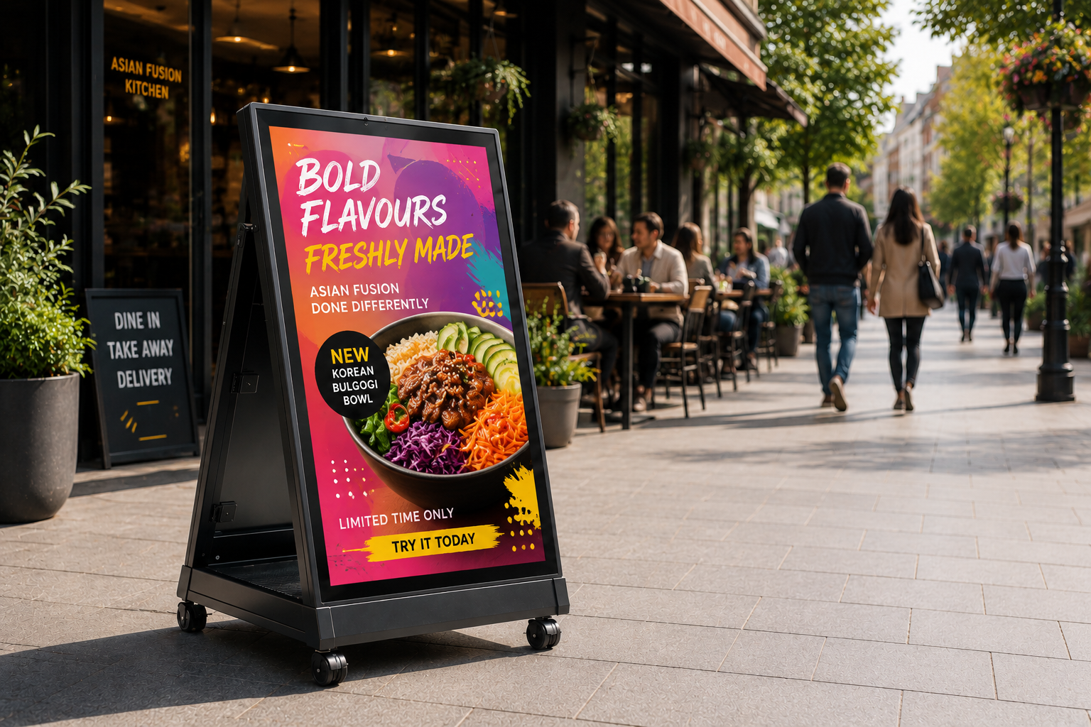 Advertising Digital Signage