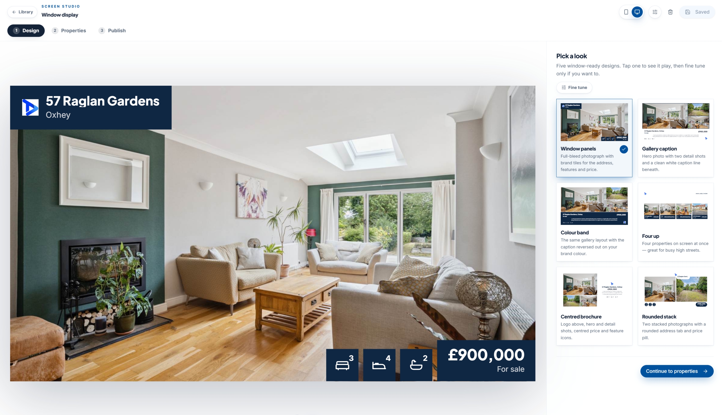 Digital Signage for Estate Agents